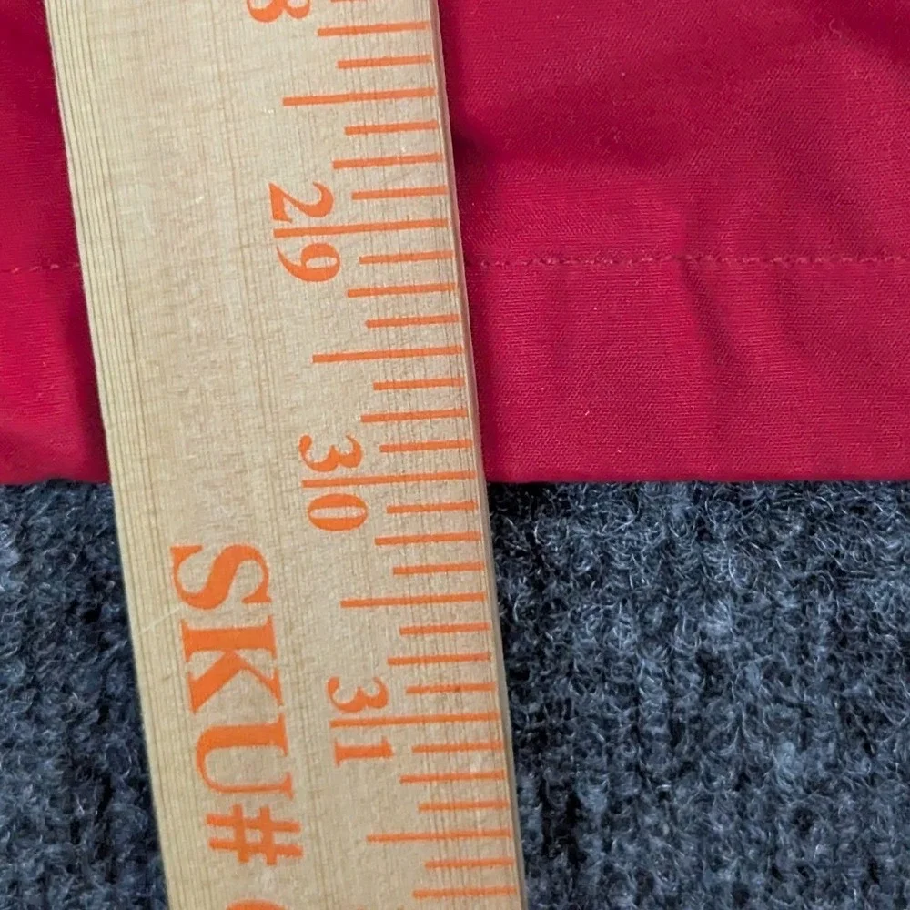Marmot Mens XL Red Hooded Rain Jacket Full Zip Outdoor Shell Windbreaker